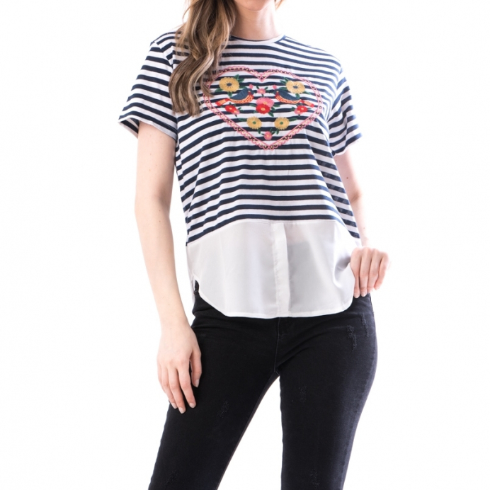 Tricou dama model floral