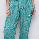 Pantaloni Dama print floral