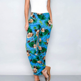 Pantaloni Dama print floral